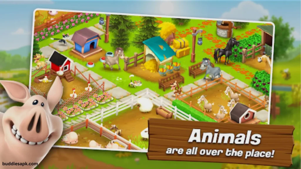 hay day mod apk gameplay features
